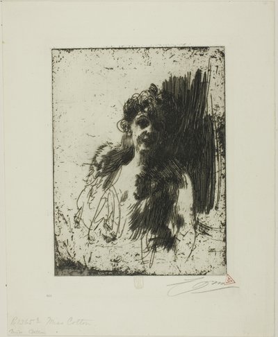 Bayan Pamuk II by Anders Leonard Zorn