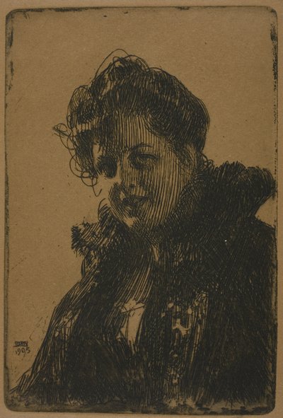 Bayan. Granberg by Anders Leonard Zorn