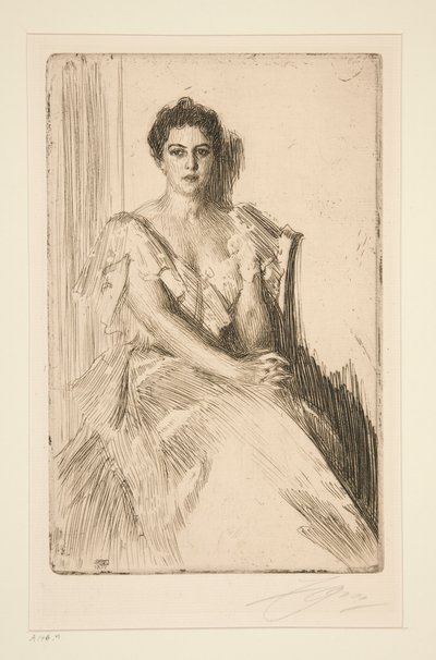 Bayan Grover Cleveland II by Anders Leonard Zorn