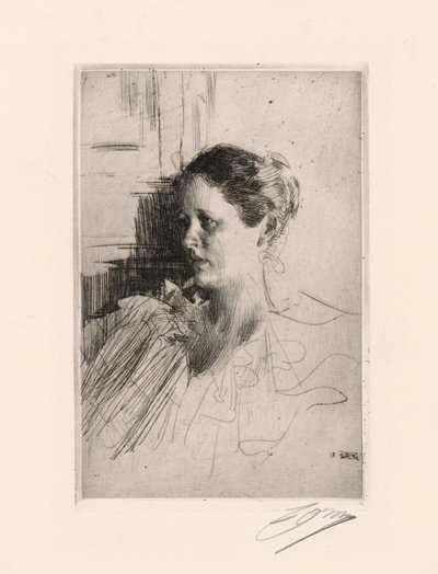 Bayan Nagel by Anders Leonard Zorn