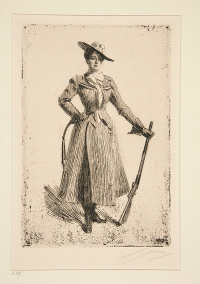 Bayan Thompson Seton by Anders Leonard Zorn