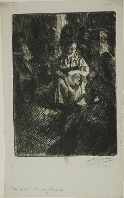 Aile Müziği by Anders Leonard Zorn
