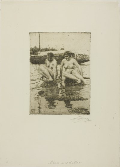 Modellerim by Anders Leonard Zorn