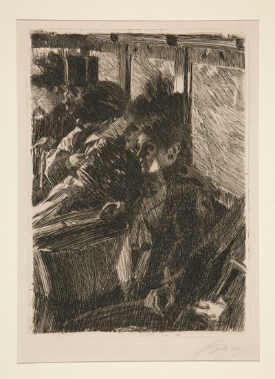 Otobüs by Anders Leonard Zorn