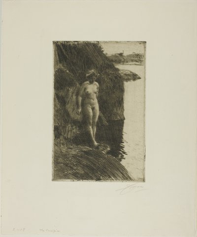 uçurum by Anders Leonard Zorn
