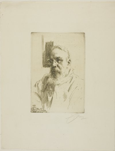 Profesör John Berg by Anders Leonard Zorn