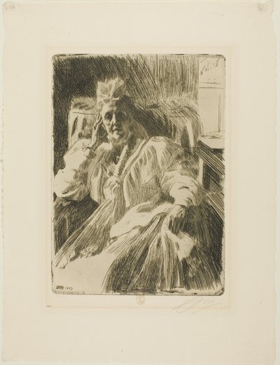 Kraliçe Sofya by Anders Leonard Zorn