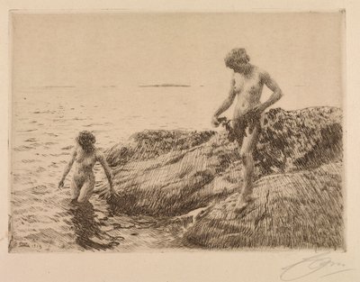 Denize Doğru Skerries by Anders Leonard Zorn