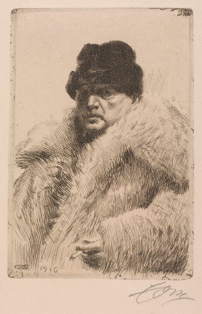 Otoportre by Anders Leonard Zorn