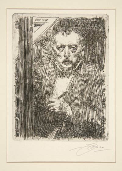 Otoportre by Anders Leonard Zorn