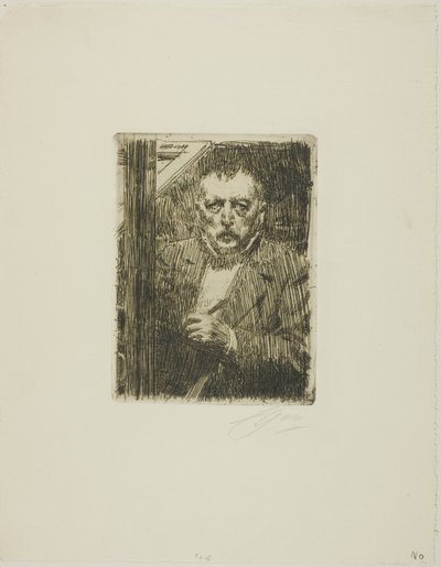Otoportre 1911 by Anders Leonard Zorn