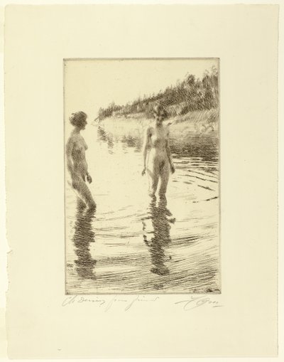 Sığ by Anders Leonard Zorn