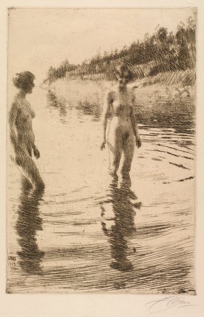 Sığ by Anders Leonard Zorn