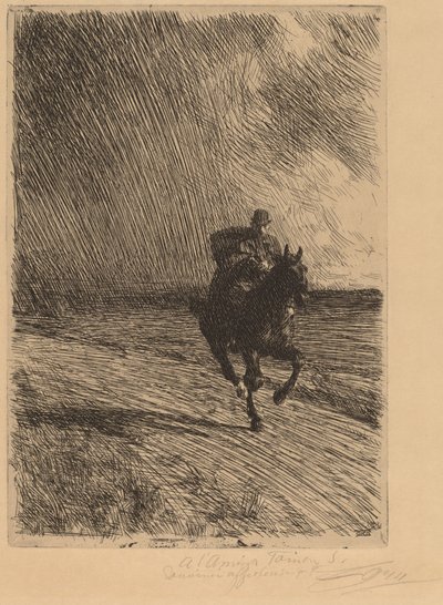 Fırtına by Anders Leonard Zorn