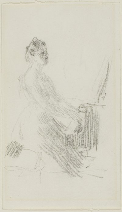Ders çalışma by Anders Leonard Zorn