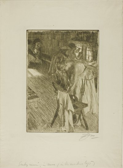 Pazar sabahı by Anders Leonard Zorn