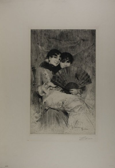 Kuzenler by Anders Leonard Zorn