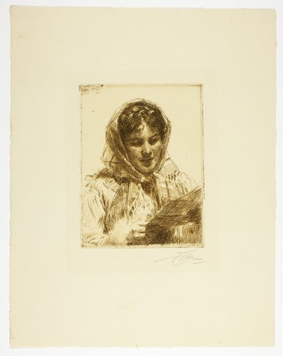 Mektup by Anders Leonard Zorn