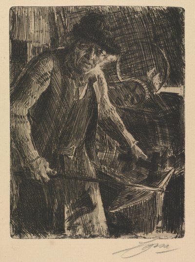 Usta-demirci by Anders Leonard Zorn