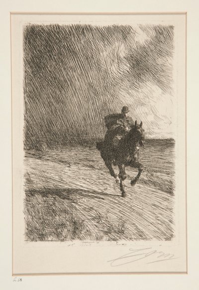 Fırtına by Anders Leonard Zorn