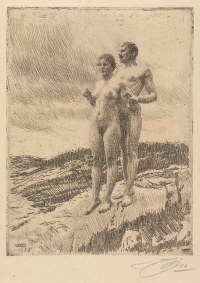İki by Anders Leonard Zorn