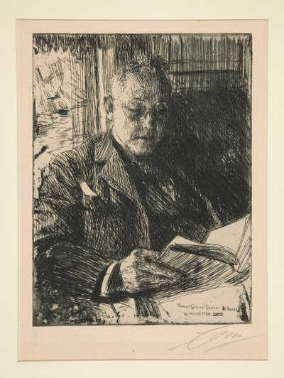 yol arkadaşı by Anders Leonard Zorn