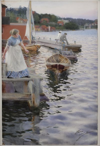 Dalgalar Alıştırma by Anders Leonard Zorn
