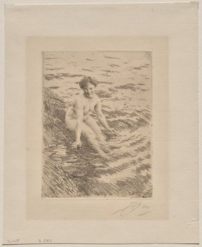 Islak by Anders Leonard Zorn