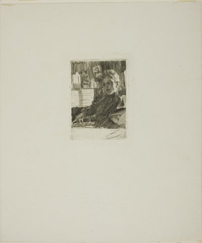 Piyanoda Genç Norveçli by Anders Leonard Zorn