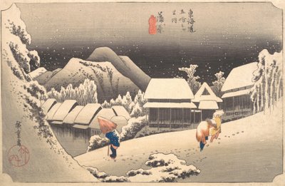 Akşam Karı, 1797-1861., 1797-1861. by Ando Hiroshige