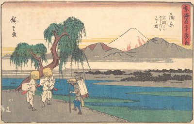 Kambura İstasyonu, yaklaşık 1842., yaklaşık 1842 by Ando Hiroshige