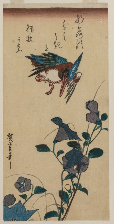 Kingfisher ve Çin Çançiçekleri, 1830