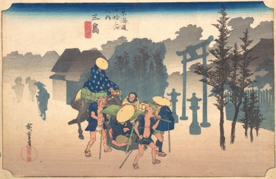 Sabah Sisi, 19. yüzyıl. by Ando Hiroshige