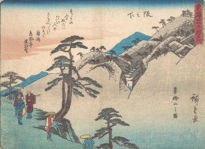 Bu bir eğim, değil mi? 1838. , sivrisinek. 1838. by Ando Hiroshige