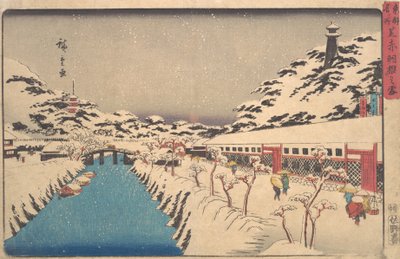 Kış Manzarası, 1846., 1846. by Ando Hiroshige