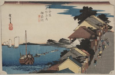 set by Ando or Utagawa Hiroshige