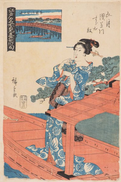 Beşinci Ay (Gogatsu) by Ando or Utagawa Hiroshige