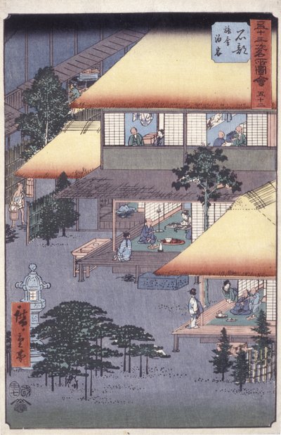 İshiba by Ando or Utagawa Hiroshige