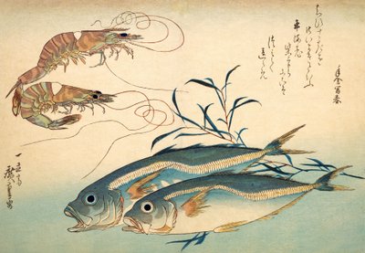 Konur ganga yfir brú í snjó, pub.c.1848 (litur viðarprentun) by Ando or Utagawa Hiroshige