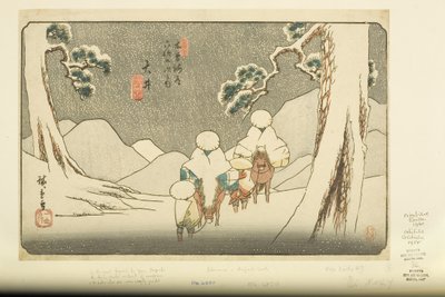 47, ?i (renkli tahta baskı) by Ando or Utagawa Hiroshige