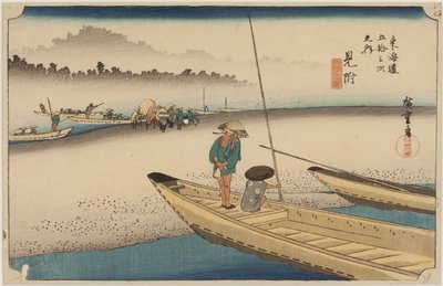 Tenryu Nehri by Ando or Utagawa Hiroshige