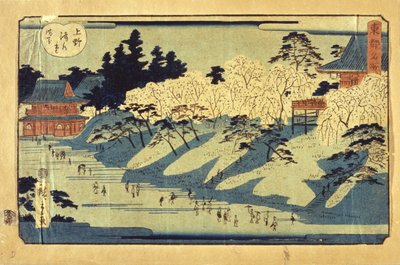 Yedo'nun Görünümü by Ando or Utagawa Hiroshige