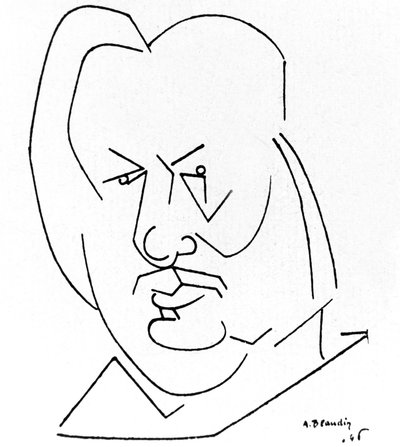 Honoré de Balzac by André Blandin