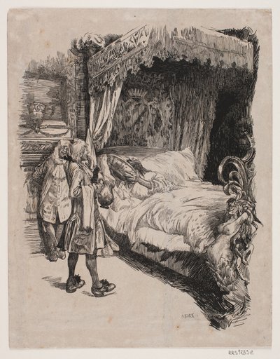 "Dağda Jeppe" için illüstrasyon by André Bork