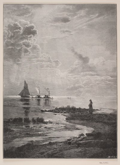 Deniz kıyısından görünüm by André Bork