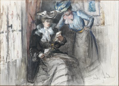 André Suréda Der Brief by Andre Sureda