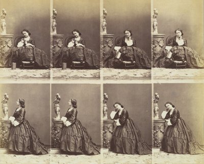 Bertha, 1862. by Andre Adolphe Eugene Disderi