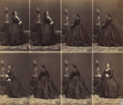 Berthe, 22 Ocak 1862- Nisan 1862. by Andre Adolphe Eugene Disderi