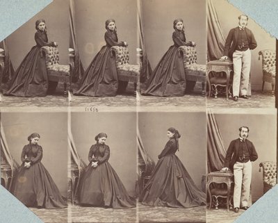 Kostümler V, 1863-67. by Andre Adolphe Eugene Disderi