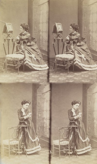 Dulare, Şubat 1865-75. by Andre Adolphe Eugene Disderi